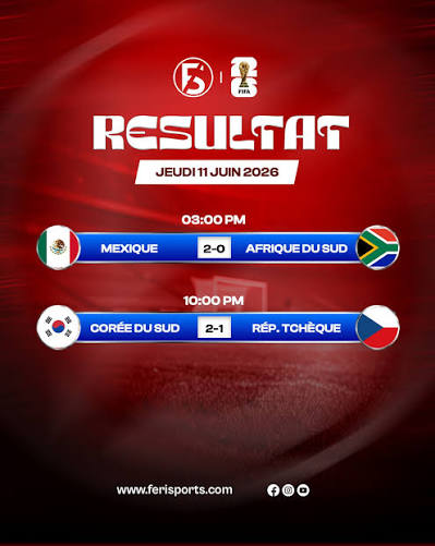 Mexique 2-0 Afrique du Sud : Résumé, Buts et toute la Cérémonie d’Ouverture Coupe du Monde 2026 USA